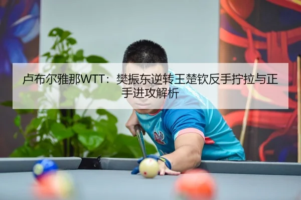 卢布尔雅那WTT：樊振东逆转王楚钦反手拧拉与正手进攻解析